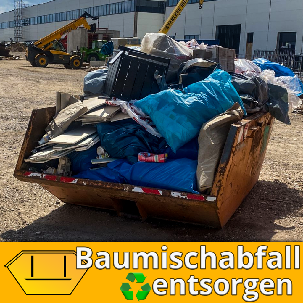 Container für Baumischabfall | Baumischabfall günstig in Hanau entsorgen