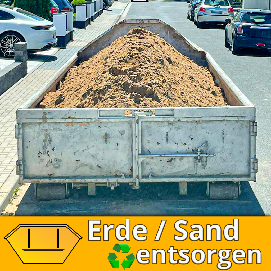 Container für Erde | Erde günstig in Hanau entsorgen